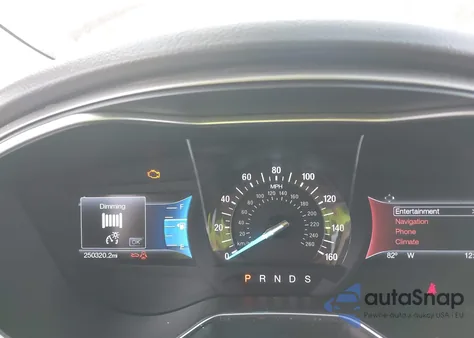 2016 Ford Fusion Se из США, поврежденный, VIN 3FA6P0HD0GR354808